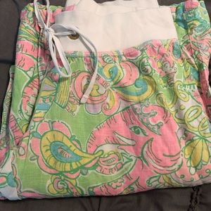 Lilly Pulitzer Linen Beach Pants